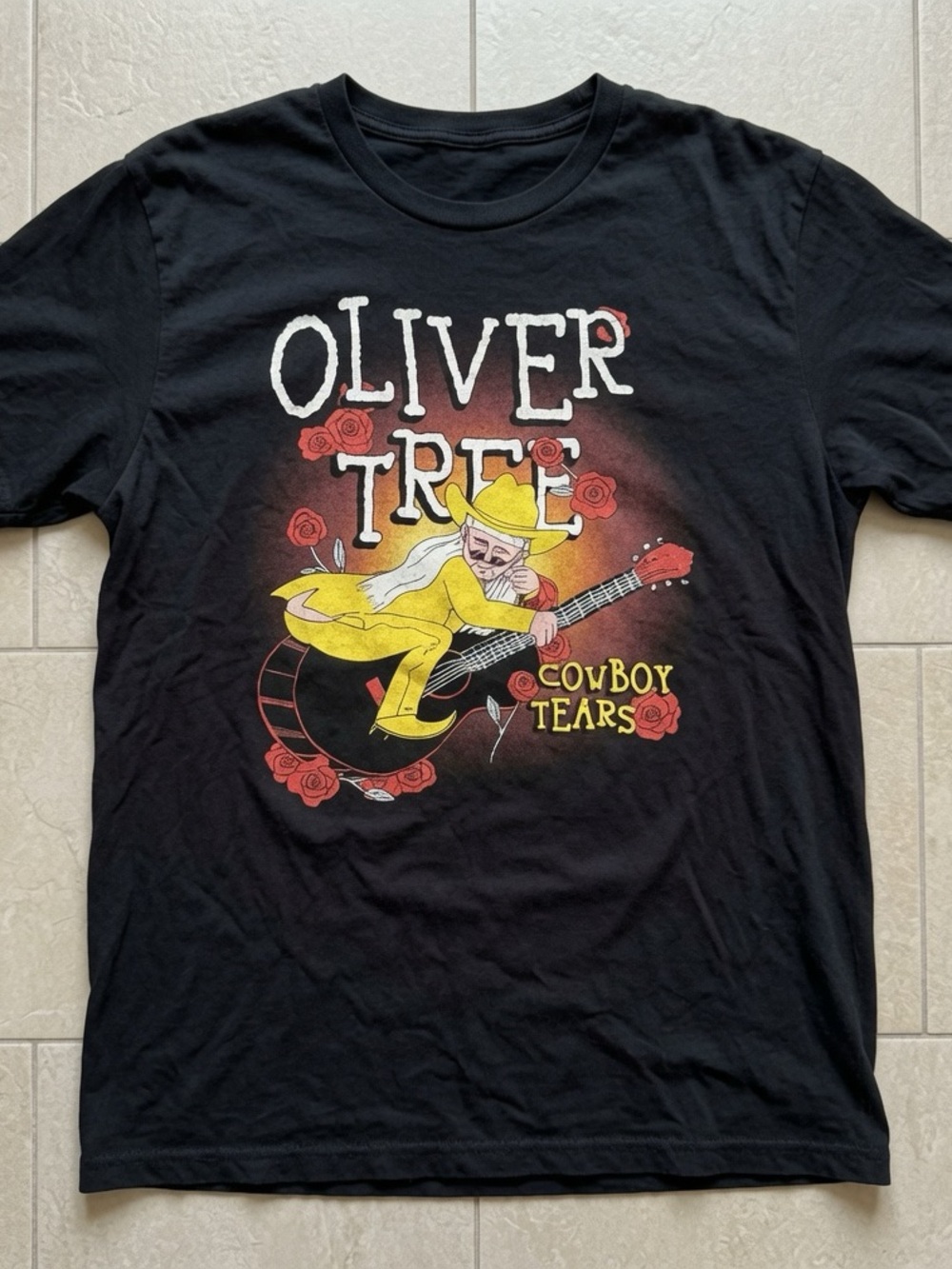 Oliver Tree Cowboy Tears Black T-shirt